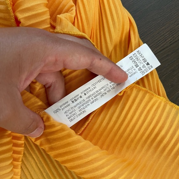 Zara girls orange dress - Picture 4 of 4